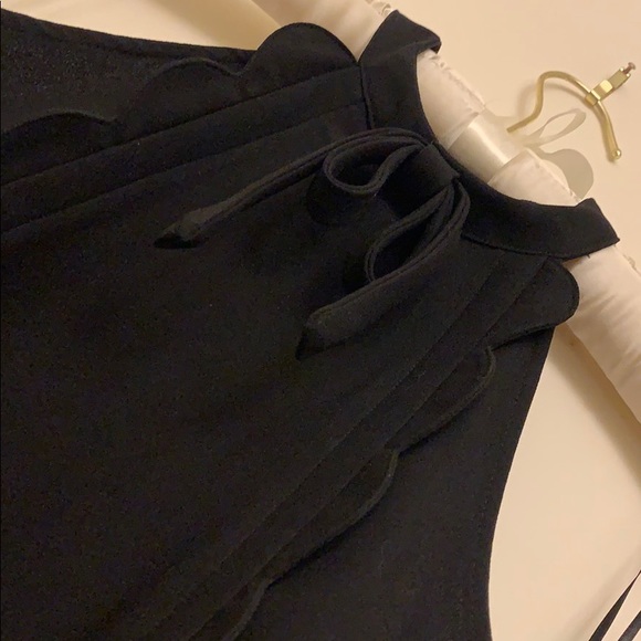 NWT Victoria Beckham for Target Scallop Black Top - Picture 2 of 8